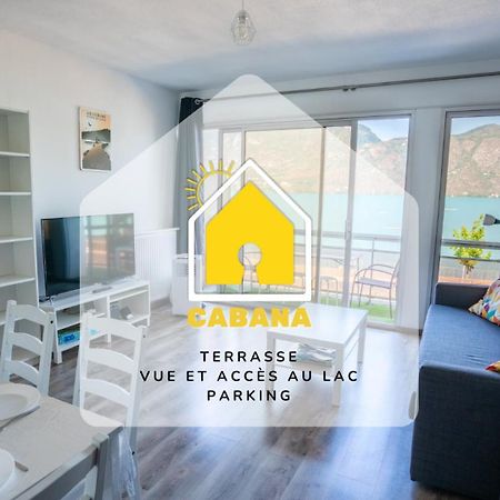 Cabana & Fenetre Sur Lac - Terrasse & Parking Tresserve 外观 照片