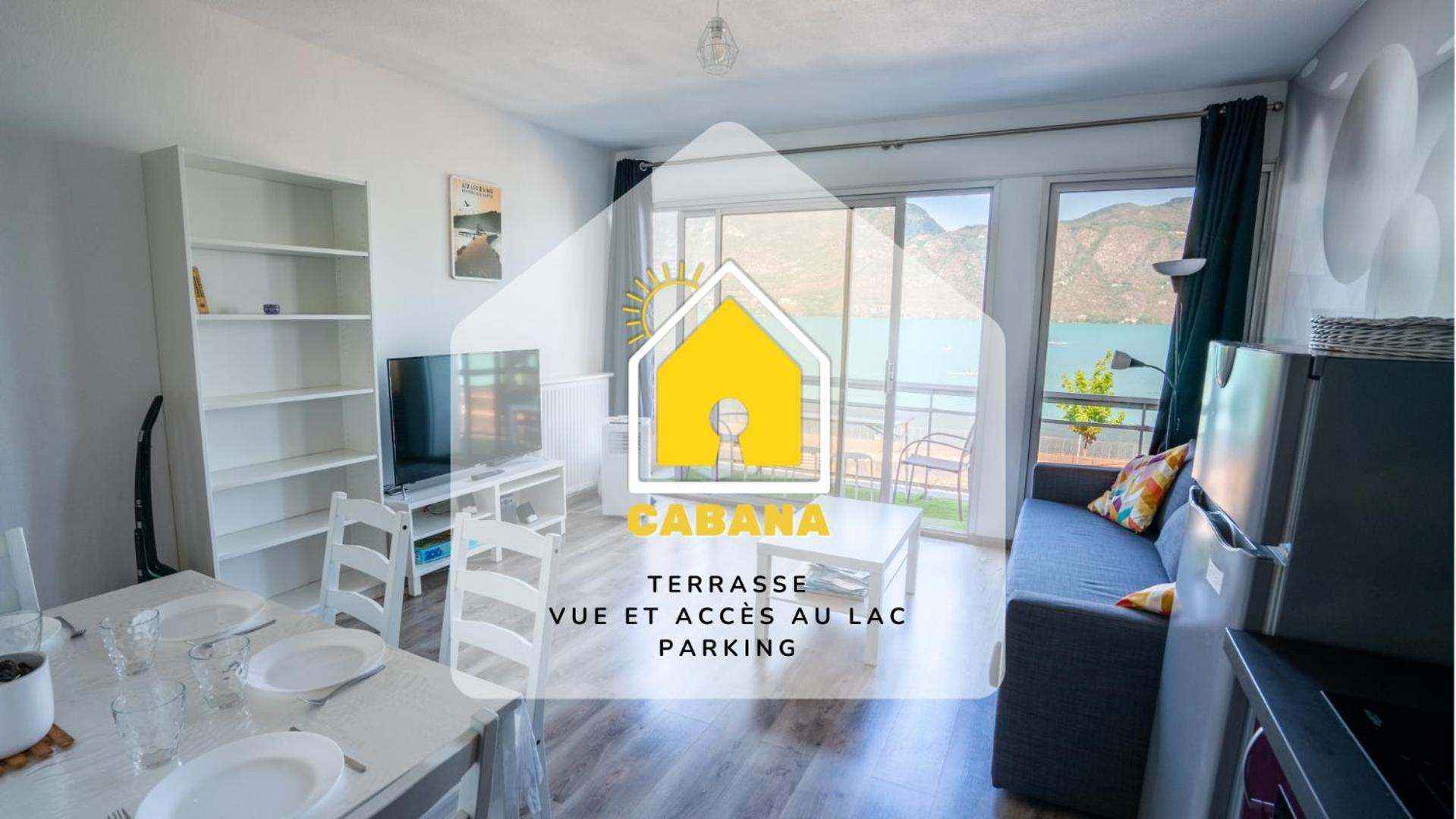 Cabana & Fenetre Sur Lac - Terrasse & Parking Tresserve 外观 照片